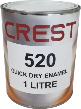 1 Litre Quick Dry Enamel GRP 4 Mixed Colour