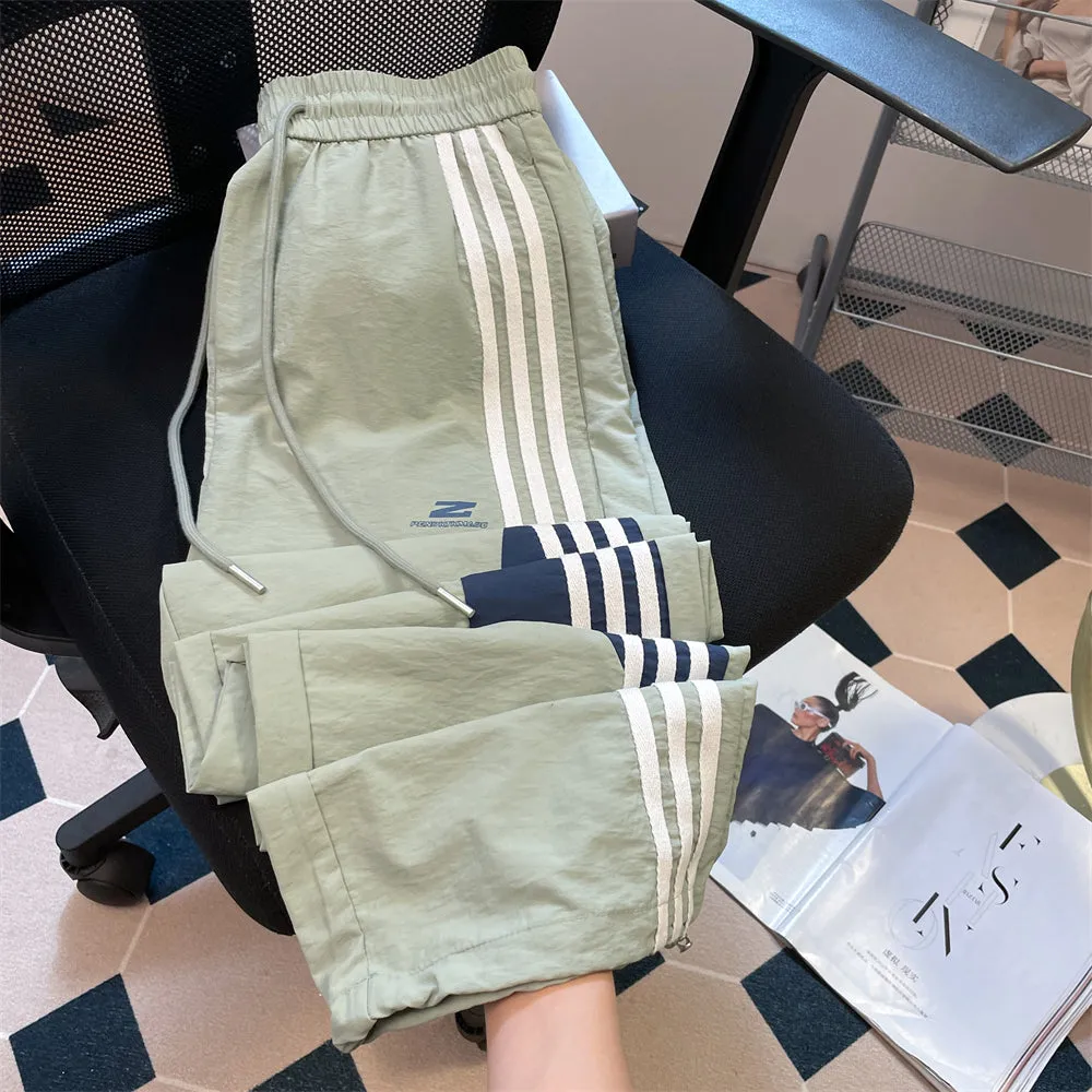 3-Stripes Patchwork Quick Dry Sports Pants