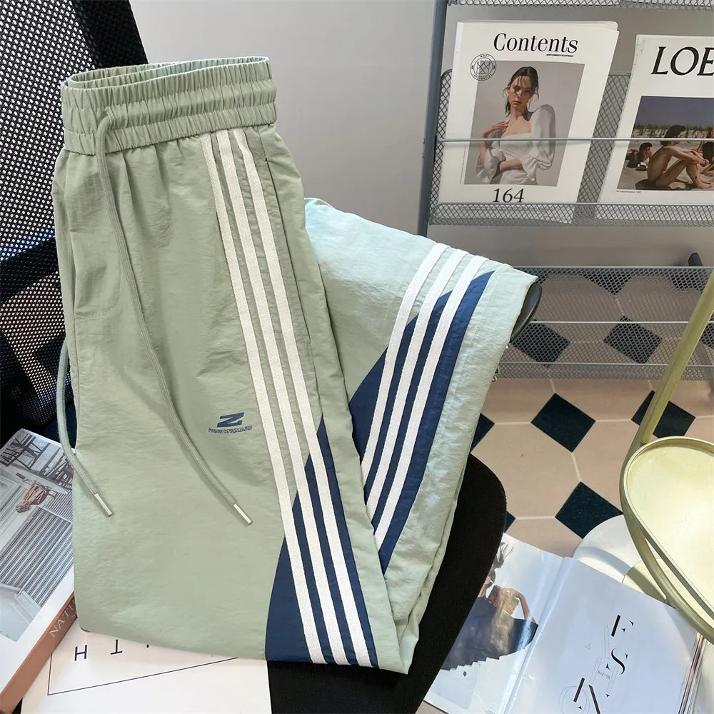 3-Stripes Patchwork Quick Dry Sports Pants