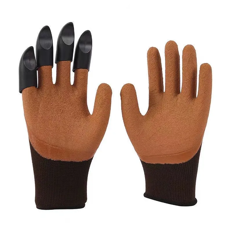 4 Claws Nitrile Coated Garden Gloves (GST-002)