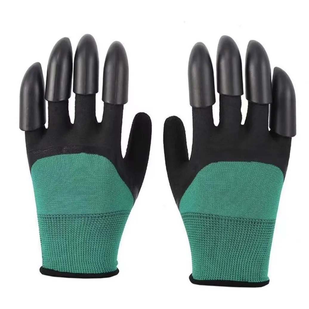 4 Claws Nitrile Coated Garden Gloves (GST-002)