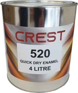 4 Litre Quick Dry Enamel GRP 1 Mixed Colour