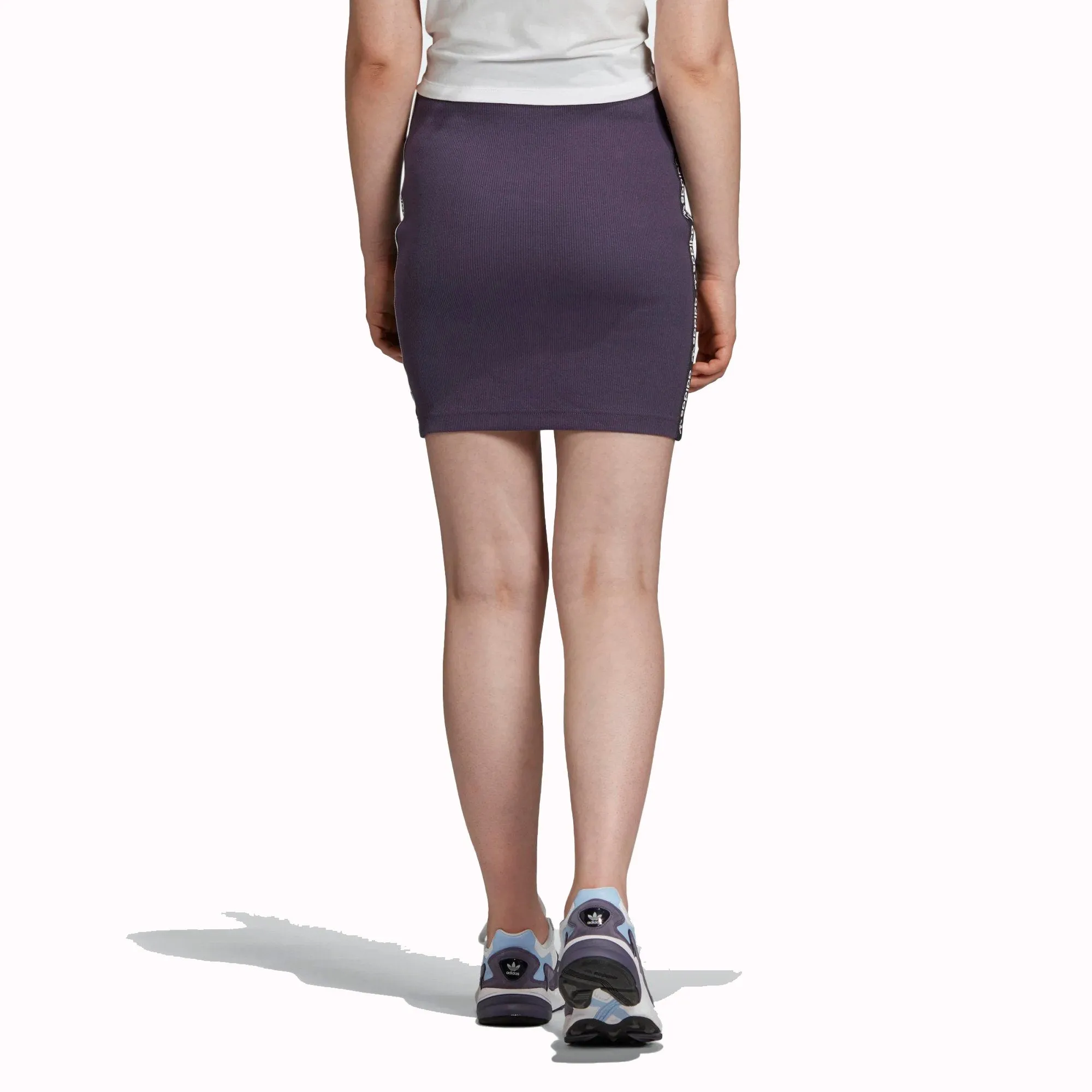 Adidas Originals Womens Tape Skirt Trace Purple