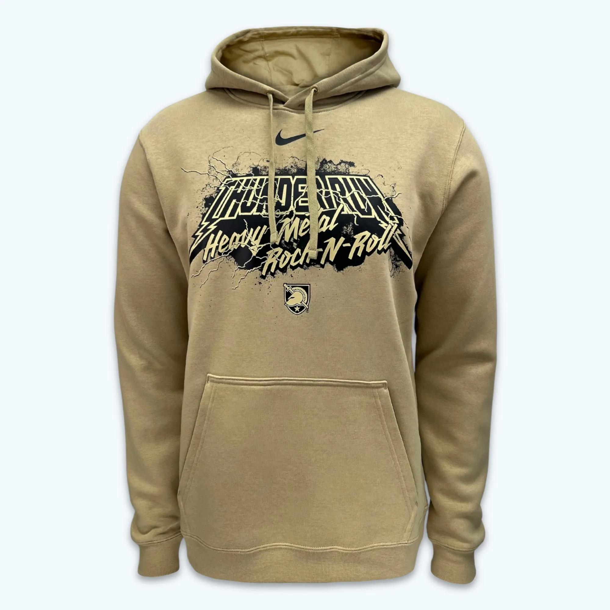 Army Nike Thunder Run Club Fleece Hood (Tan)