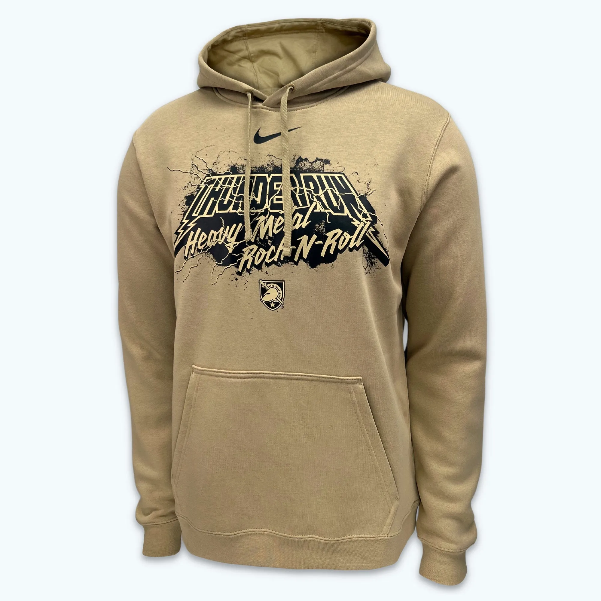 Army Nike Thunder Run Club Fleece Hood (Tan)