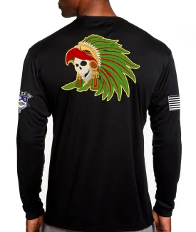 Aztec Co Long Sleeve Performance Unisex Shirt. This shirt IS approved for PT