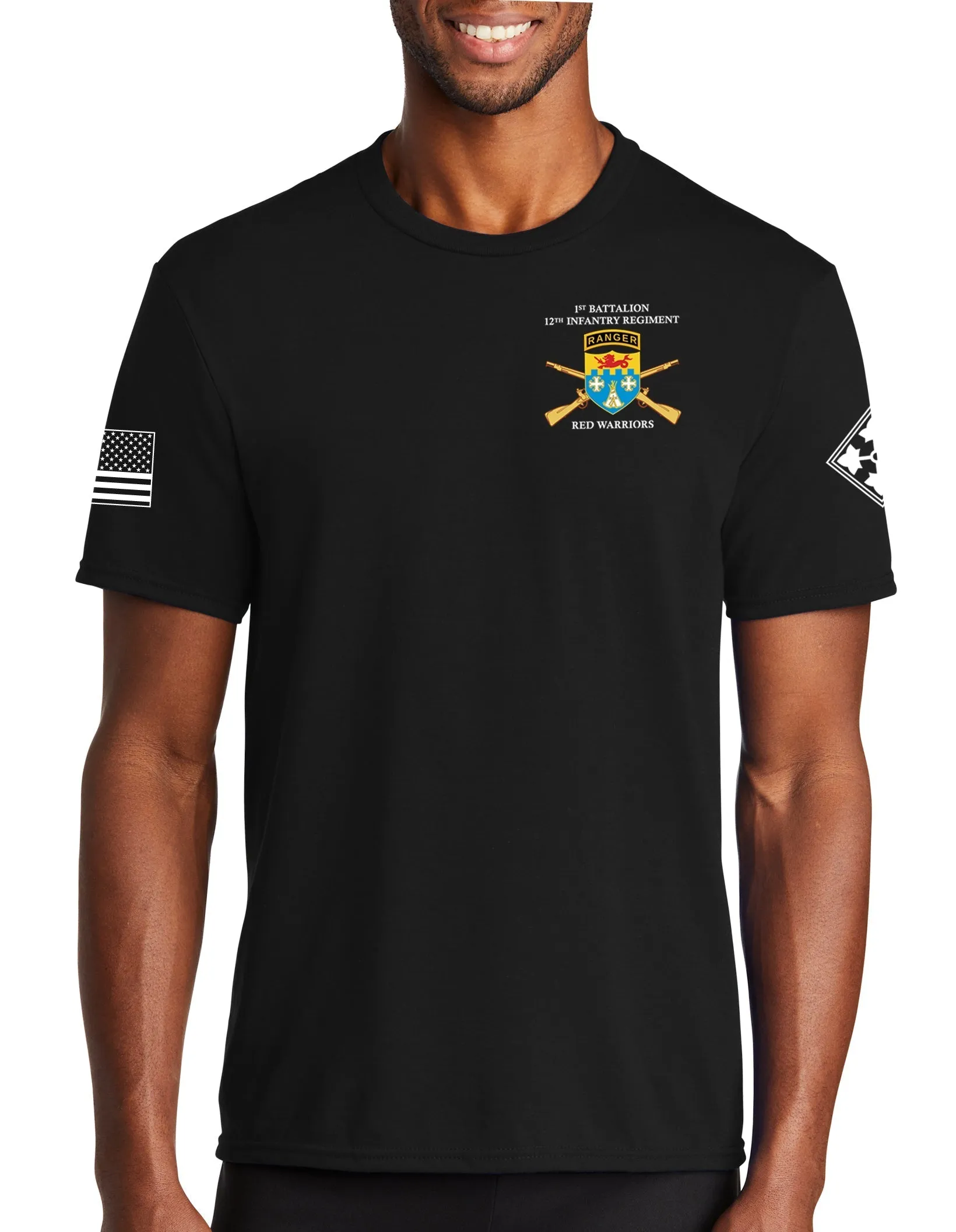B Co Unisex Performance Short Sleeve PT Shirt (Feels like Cotton). This shirt IS approved for PT.