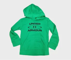 Boys' Extreme Green Infinity Logo Hoodie | Under Armour