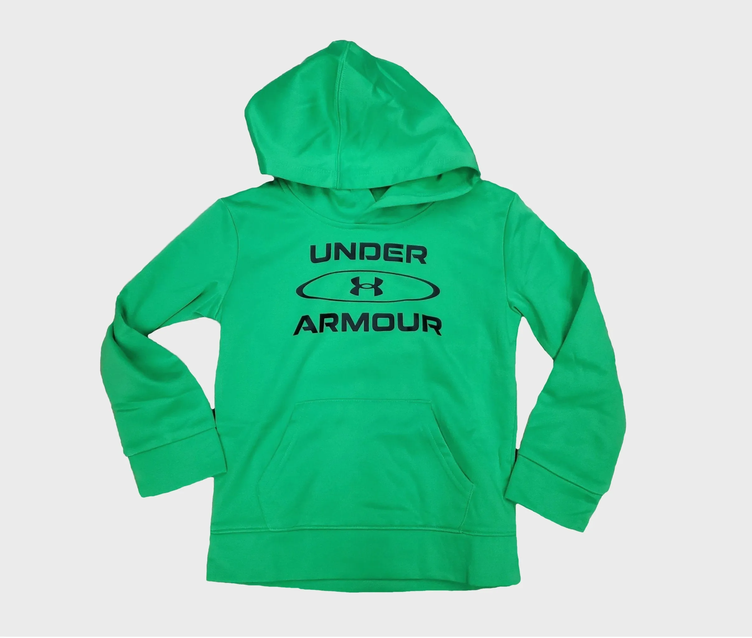 Boys' Extreme Green Infinity Logo Hoodie | Under Armour