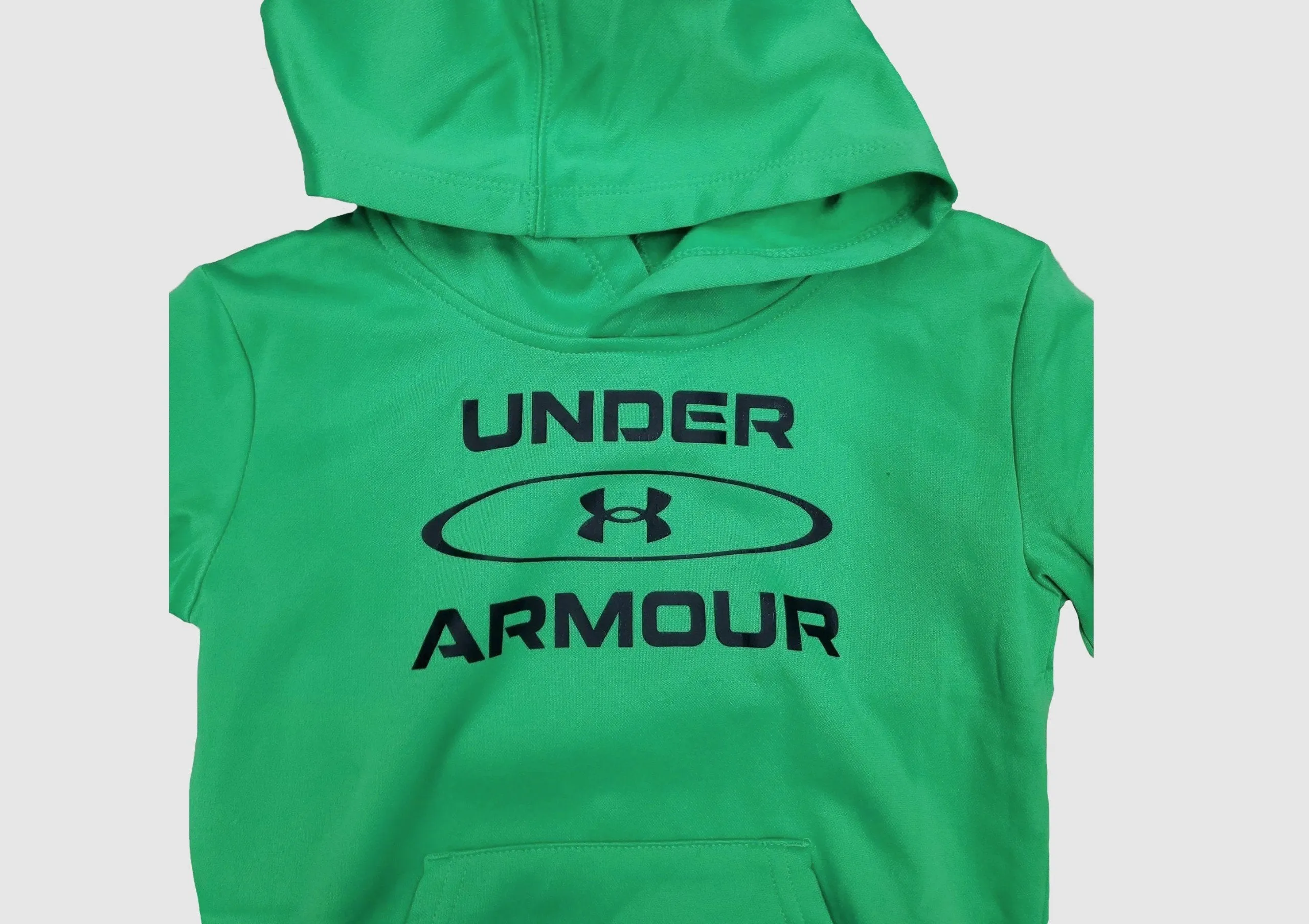 Boys' Extreme Green Infinity Logo Hoodie | Under Armour