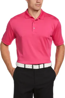 Callaway Men's Solid Opti-dri Short Sleeve Golf Polo Shirt with Stretch Fabric, Sun Protection, Extended (Sizes Small-4xl)