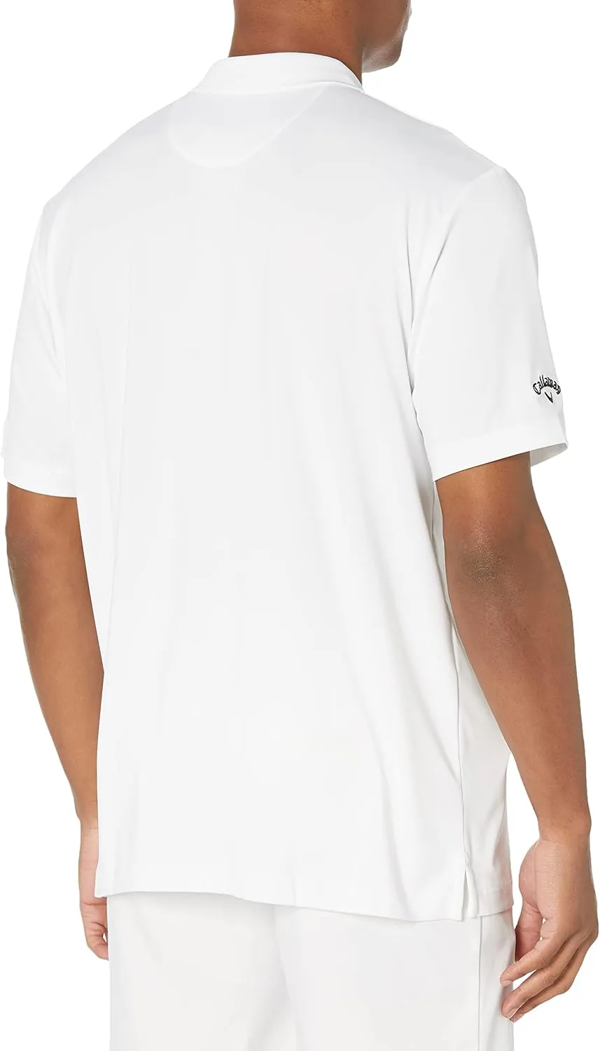 Callaway Men's Solid Opti-dri Short Sleeve Golf Polo Shirt with Stretch Fabric, Sun Protection, Extended (Sizes Small-4xl)