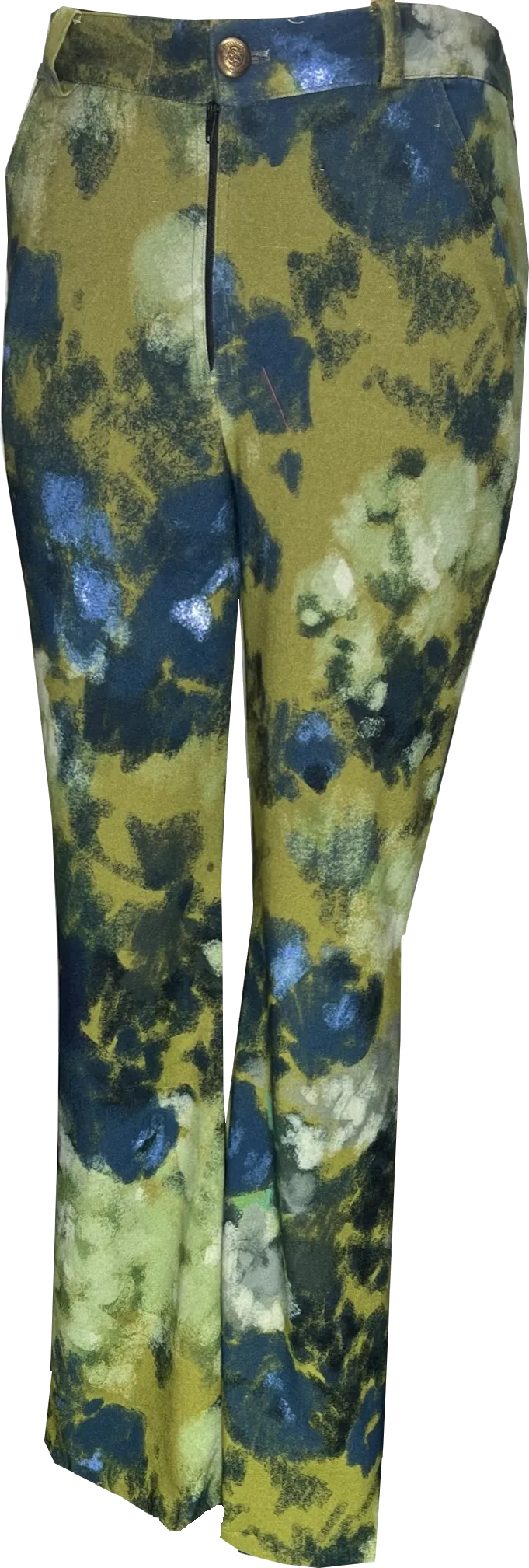 Camouflage Bootleg Pants