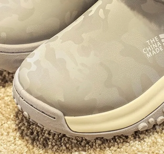 Camouflage Kids Plush Waterproof Snow Boots