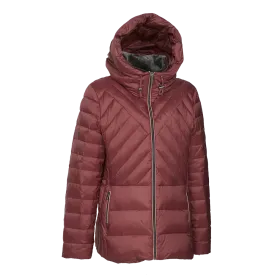 Classic Short Down Jacket with Foldable Hood