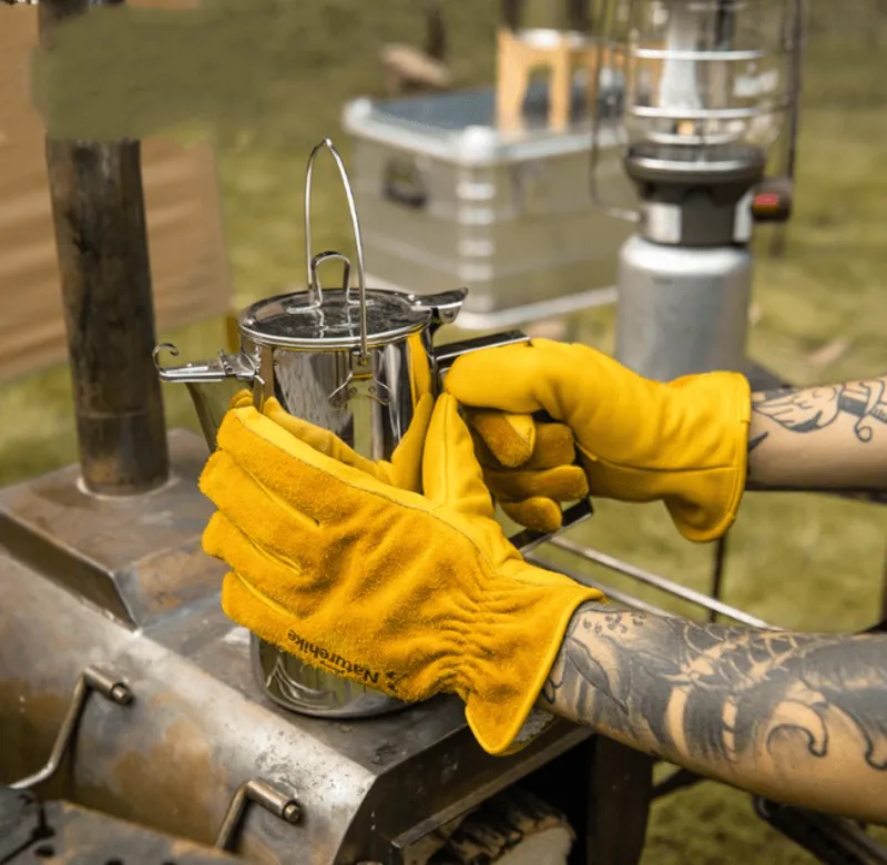 Cowhide Protective Leather Gloves