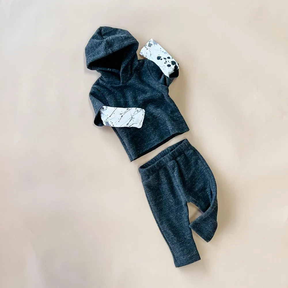 Crosby Splatter Set - Charcoal