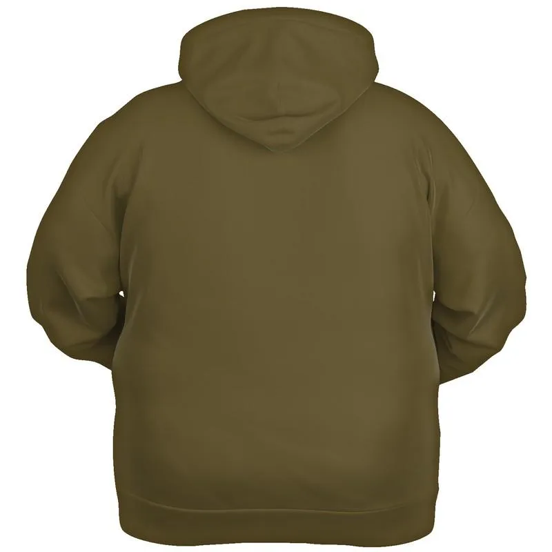 Dark Muted Yellow Hoodie | Unisex | with PLUS sizes | C0M15Y60K80