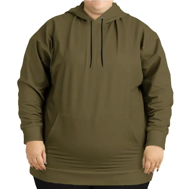 Dark Muted Yellow Hoodie | Unisex | with PLUS sizes | C0M15Y60K80