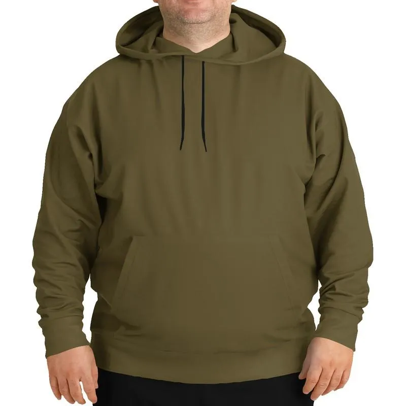 Dark Muted Yellow Hoodie | Unisex | with PLUS sizes | C0M15Y60K80