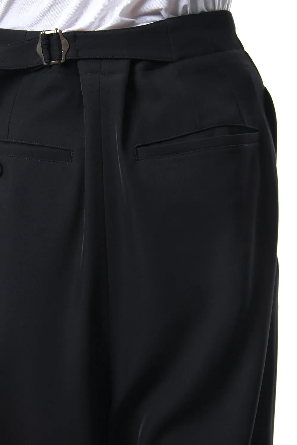 Dry Geogette Stretch Wrap Pants