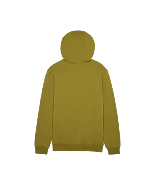 Fox Mens Mustard Fox Head Fleece PO Hoodie