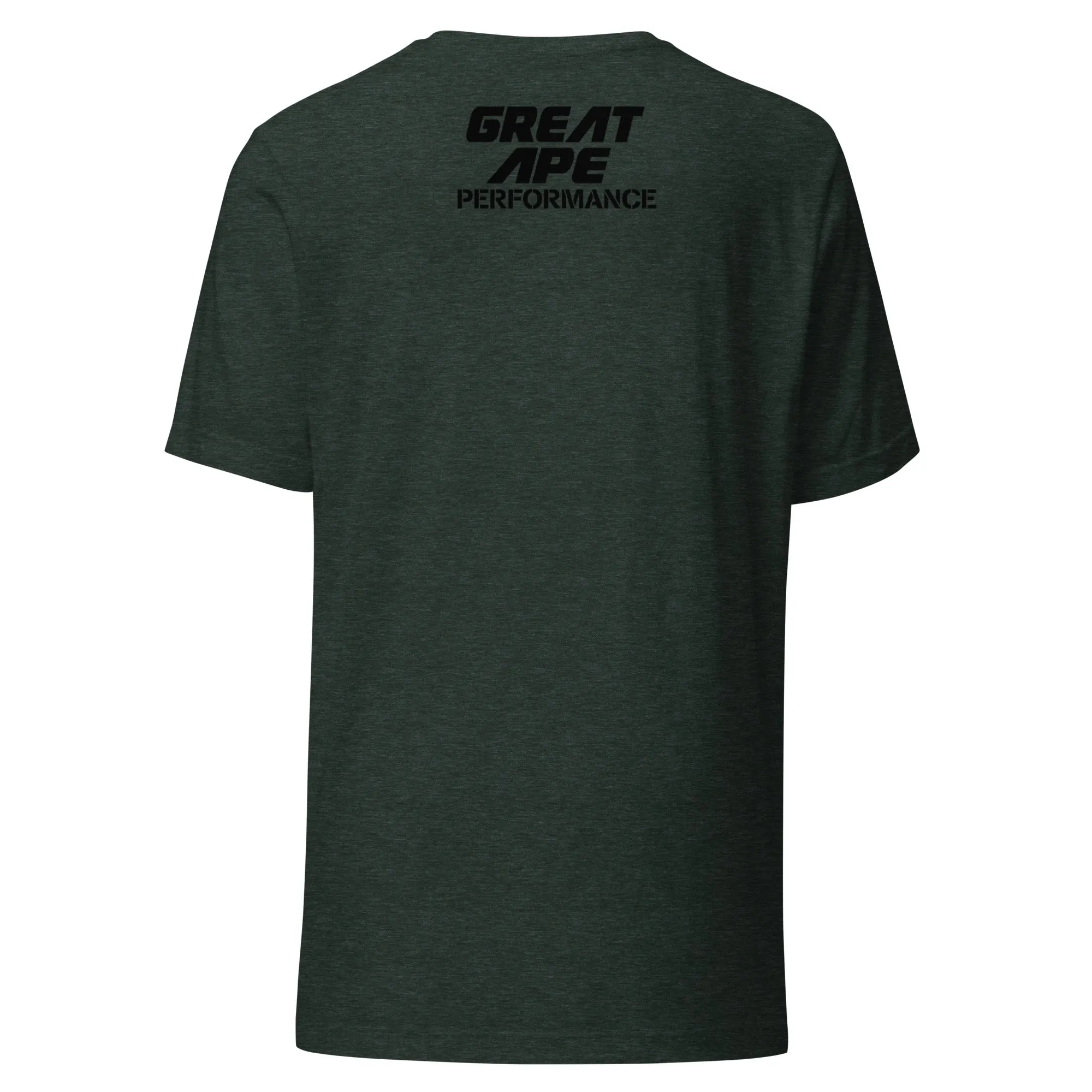 GREAT APE PERFORMANCE BLK Unisex t-shirt