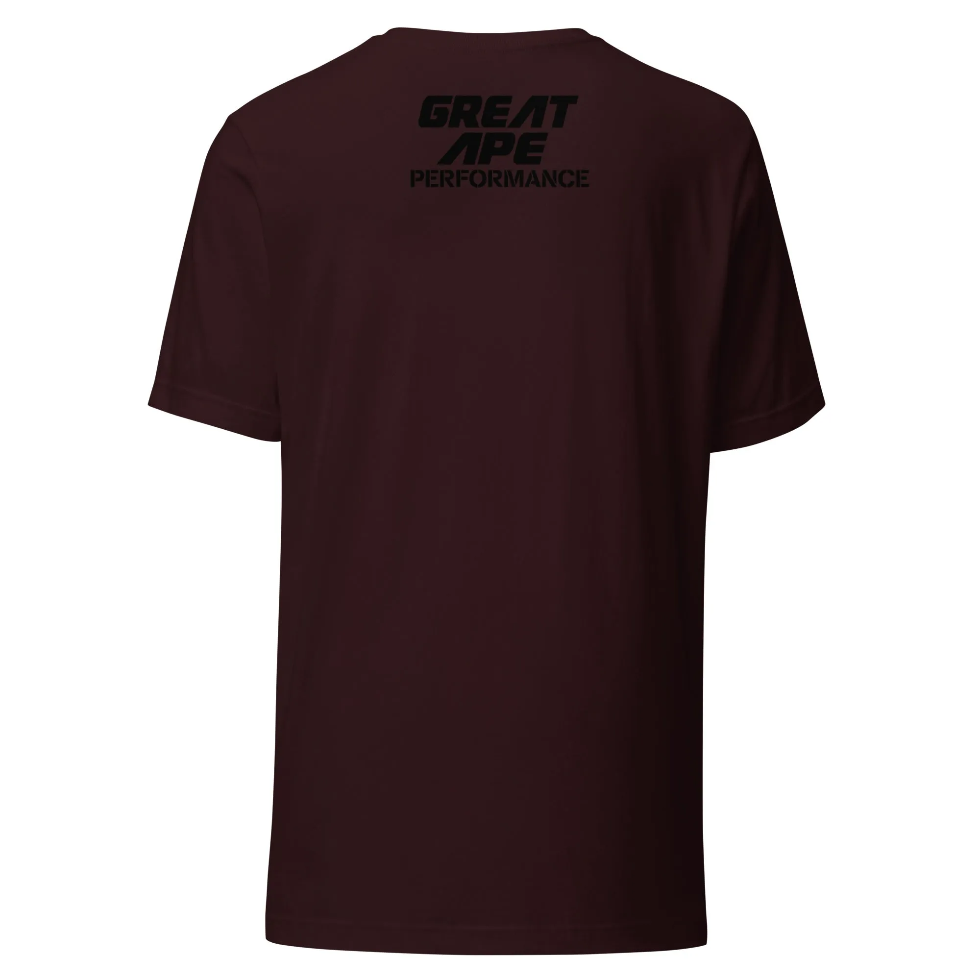 GREAT APE PERFORMANCE BLK Unisex t-shirt