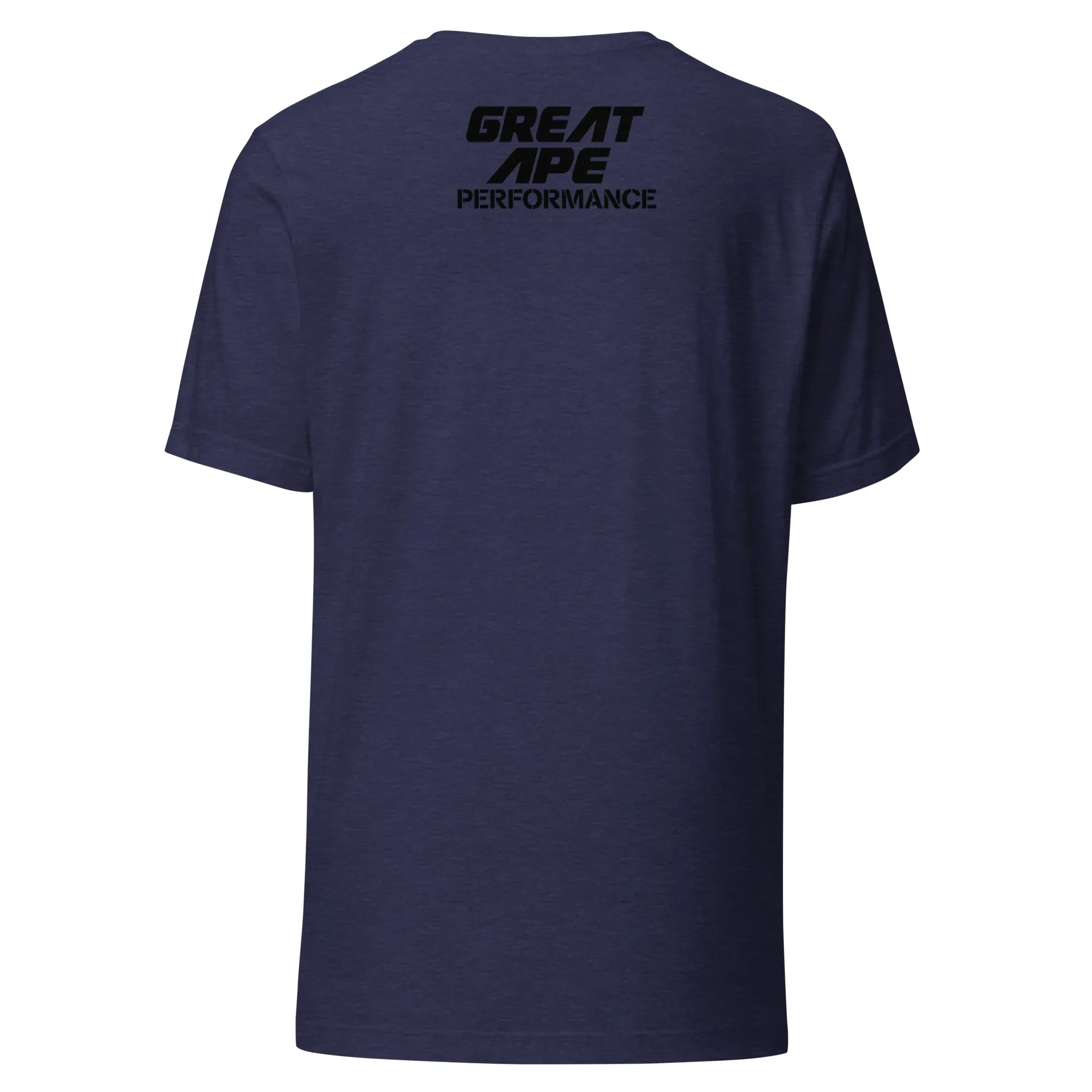 GREAT APE PERFORMANCE BLK Unisex t-shirt