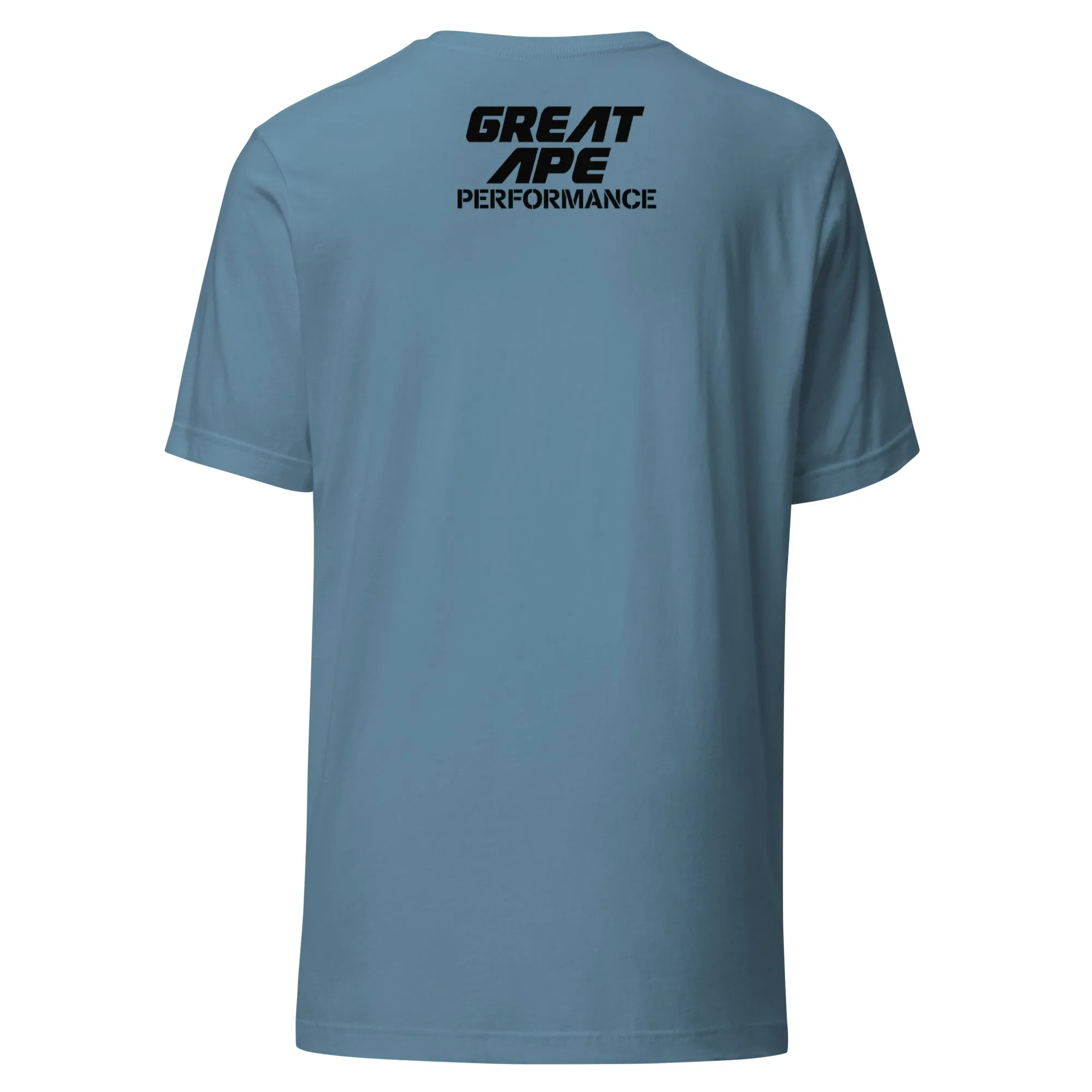 GREAT APE PERFORMANCE BLK Unisex t-shirt