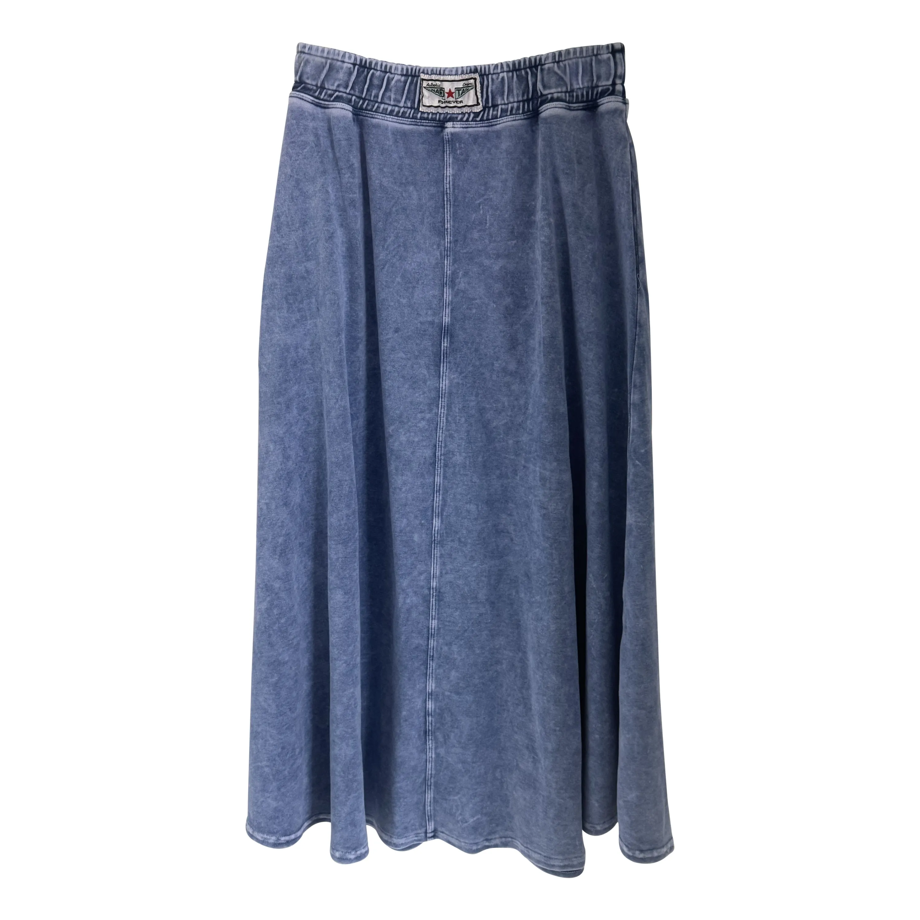 HARDTAIL SPORTY POCKETS MIDI SKIRT