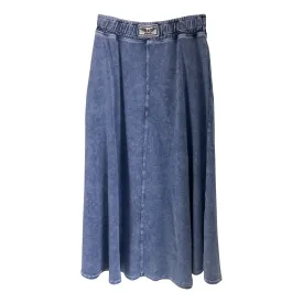 HARDTAIL SPORTY POCKETS MIDI SKIRT