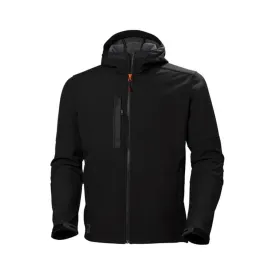 Helly Hansen Men's Softshell Work Jacket 74230 Kensington - Poly, Hooded, Waterproof, Breathable, Adjustable, Durable, Construction, Versatile | Sizes S-4XL