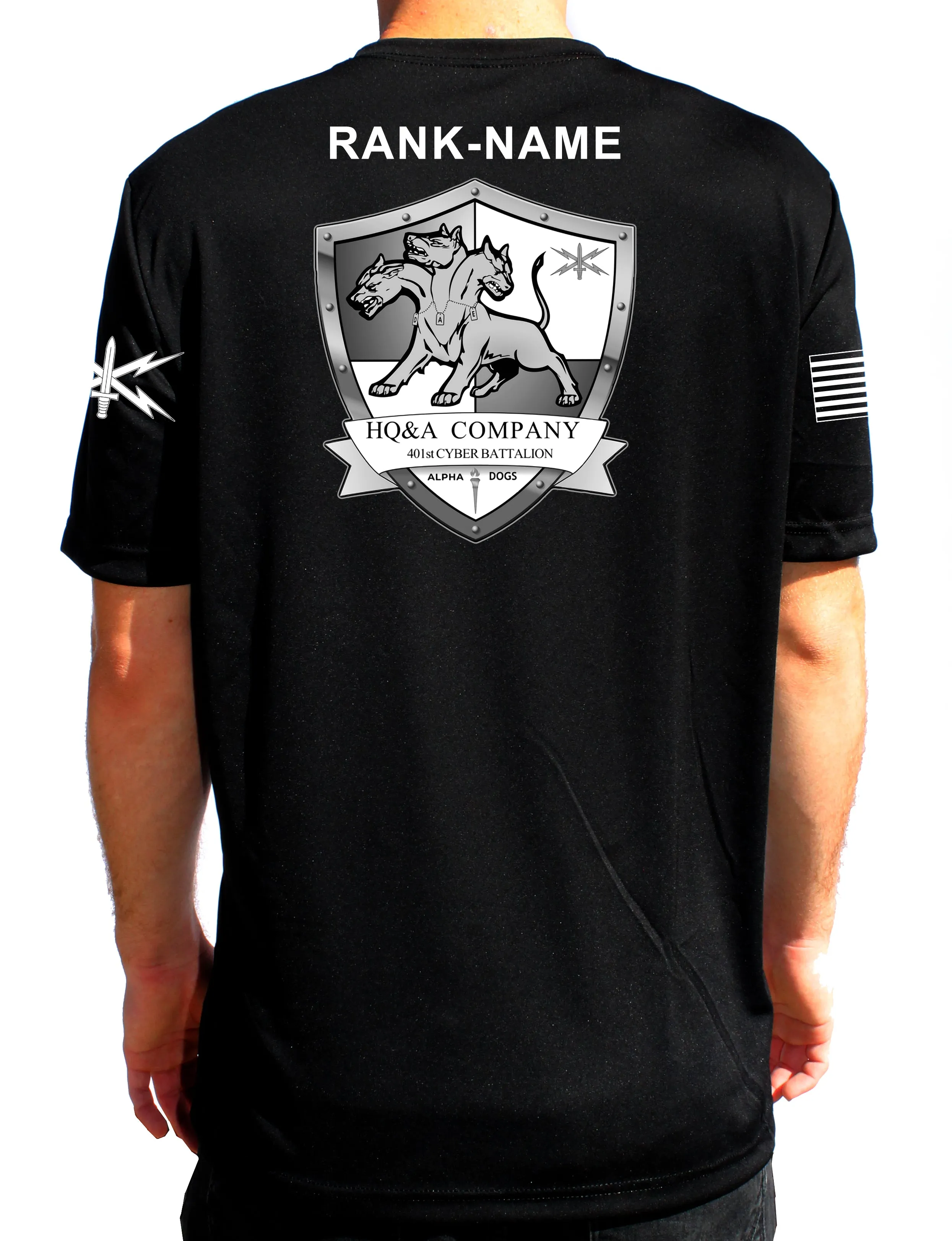 HQ&A Co CTB Athletic Performance T-Shirt. This shirt IS approved for PT