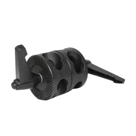 Hypop Multi Functional Grip Gobo Head Dual Swivel Mounting Adaptor for Boom Arm