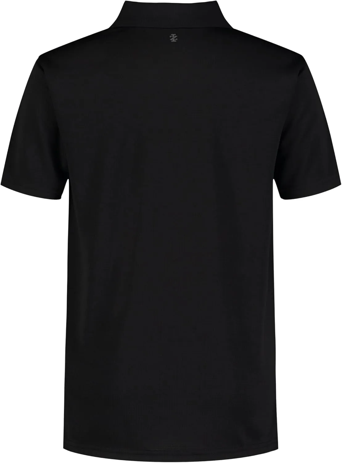 IZOD Boys' Performance Golf Grid Short Sleeve Stretch Collared Polo Shirt