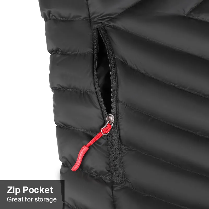 Lesmart Women's Black Packable Down Jacket