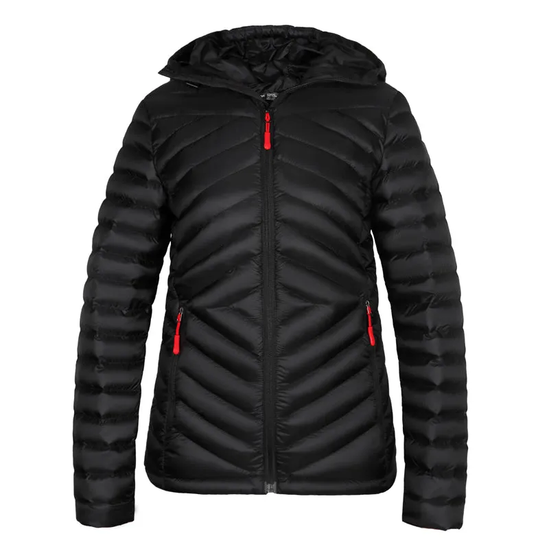 Lesmart Women's Black Packable Down Jacket