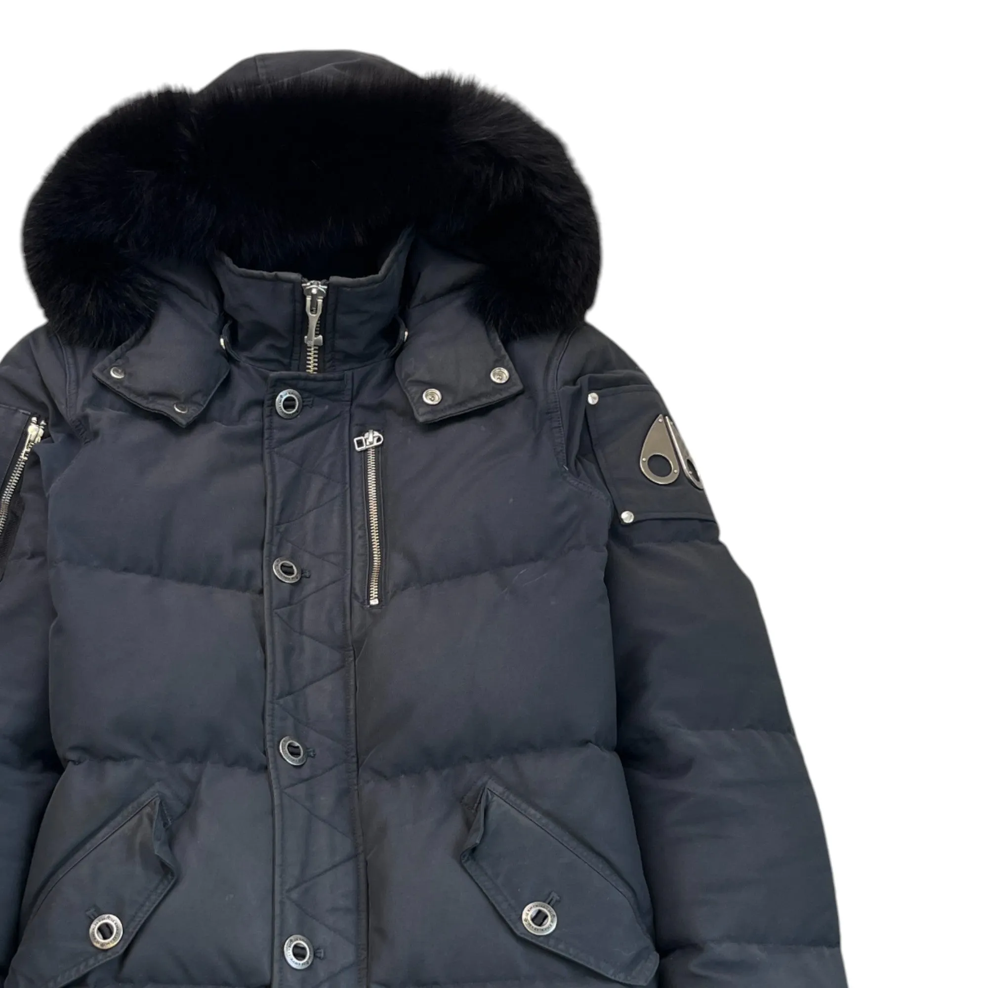 Men's 3Q Down Jacket Black Size M