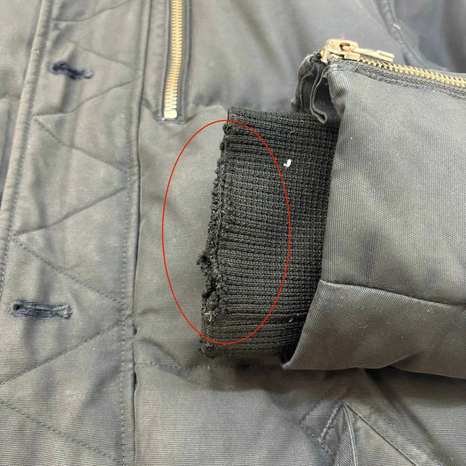 Men's 3Q Down Jacket Black Size M