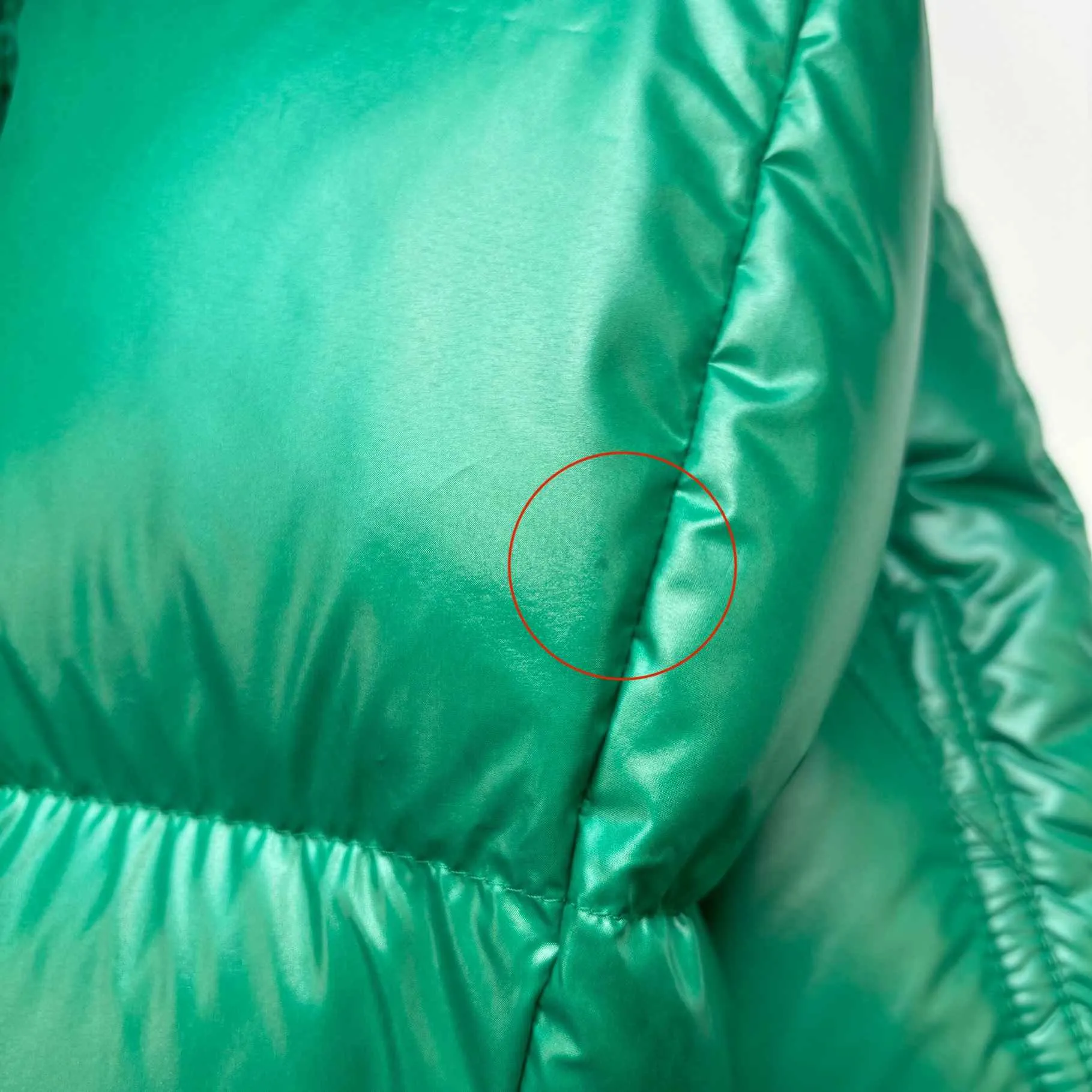 Men's Ain Down Jacket Green Size 3 / L