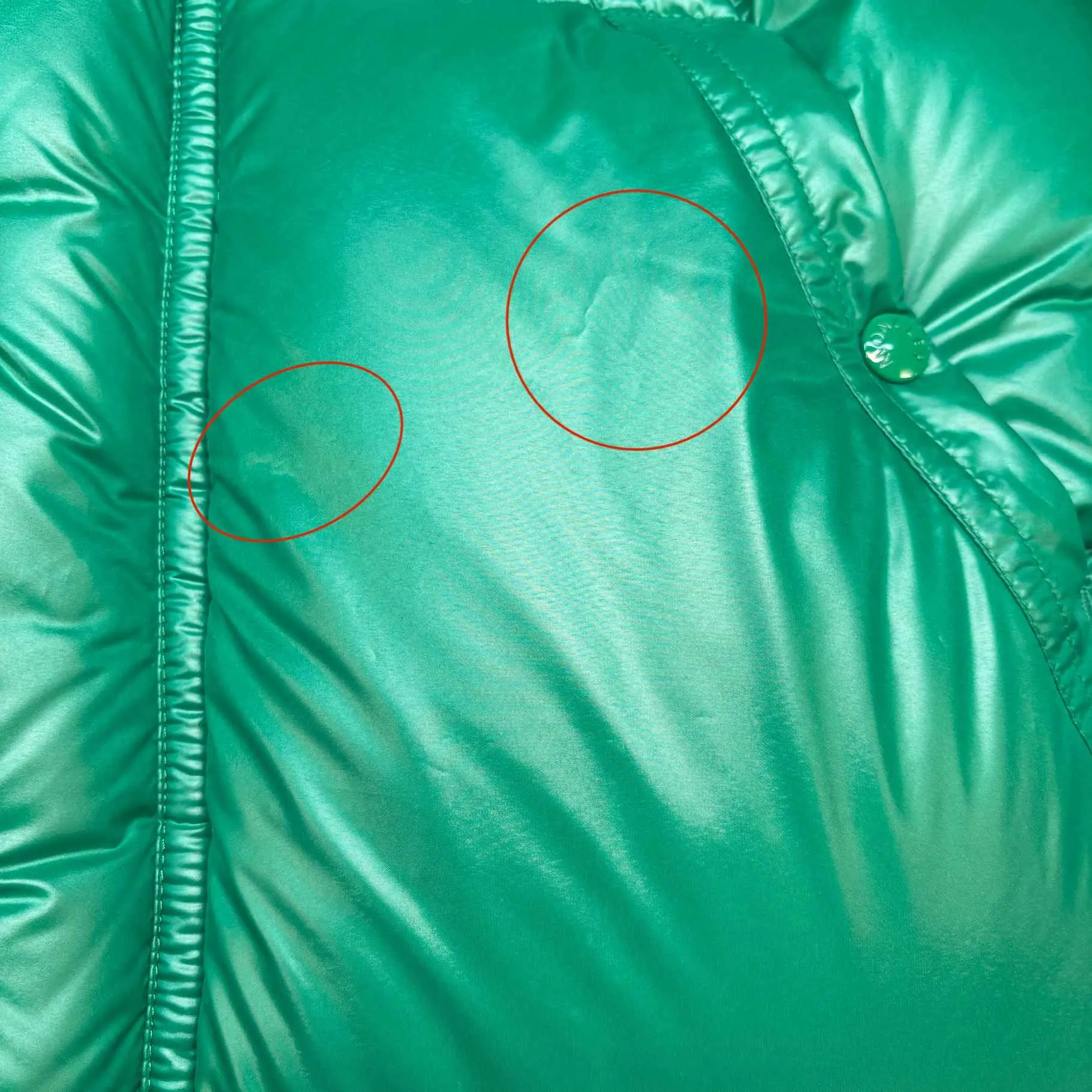 Men's Ain Down Jacket Green Size 3 / L