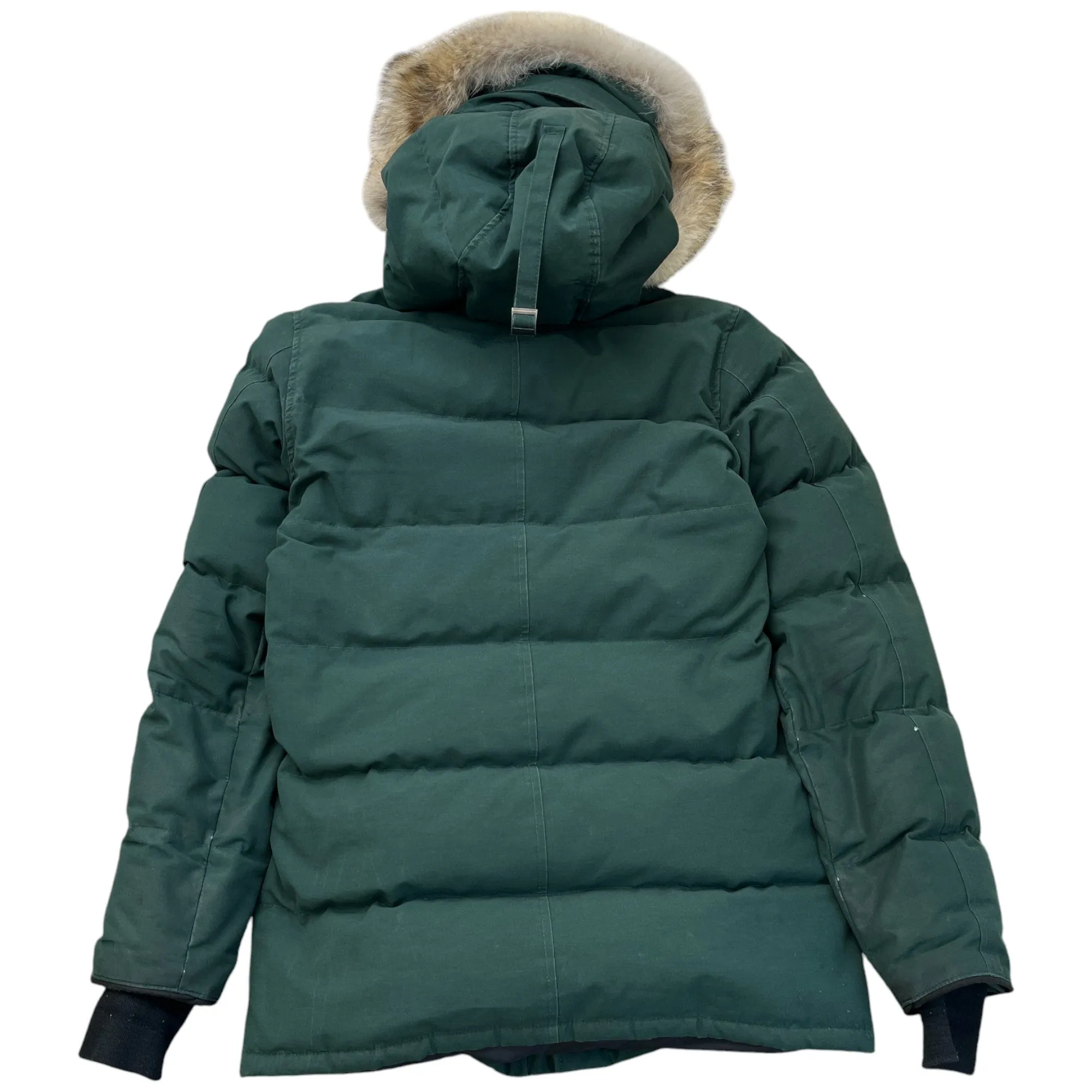 Men's Carson Parka Spruce Down Jacket Green Size M