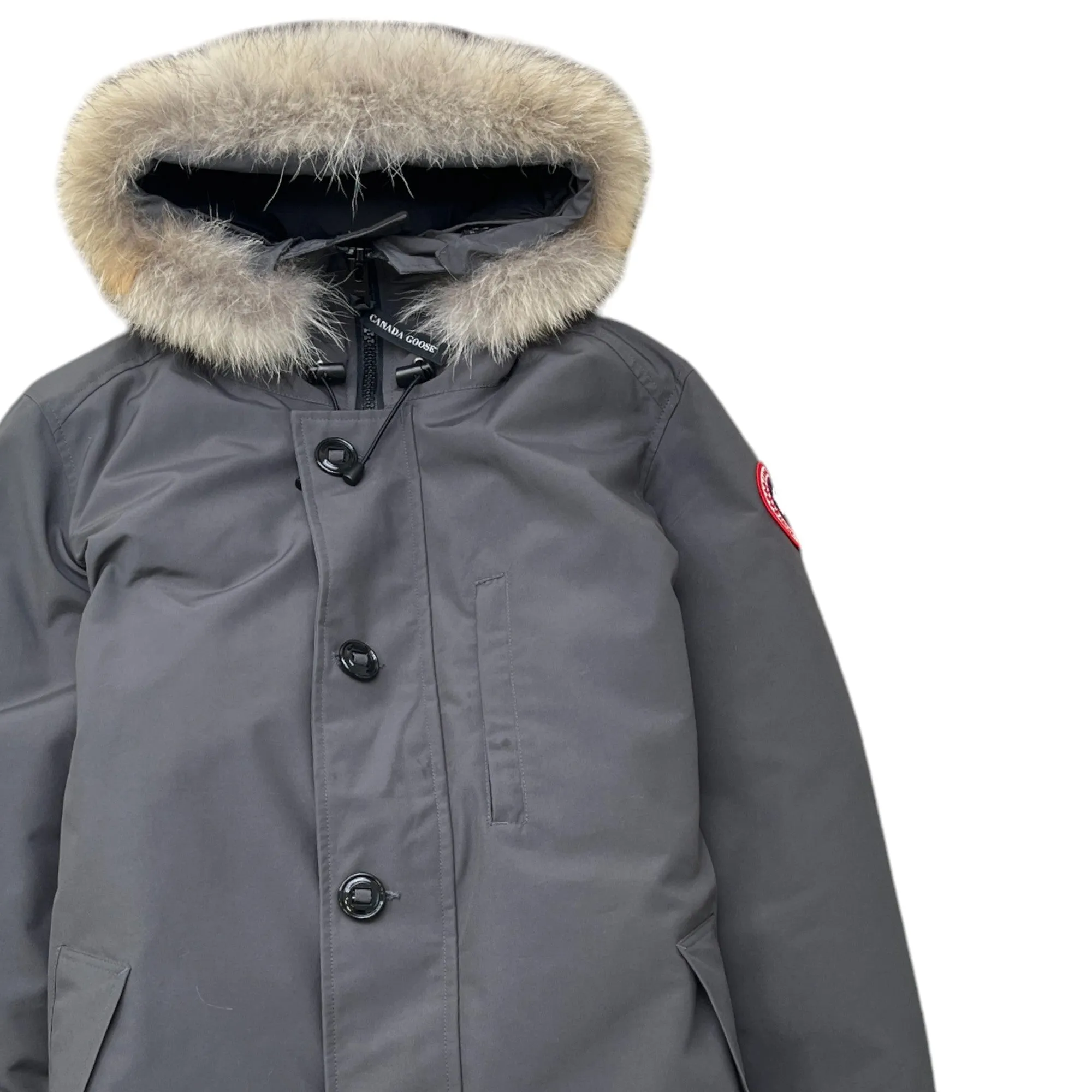 Men's Chateau Down Jacket Grey Size L