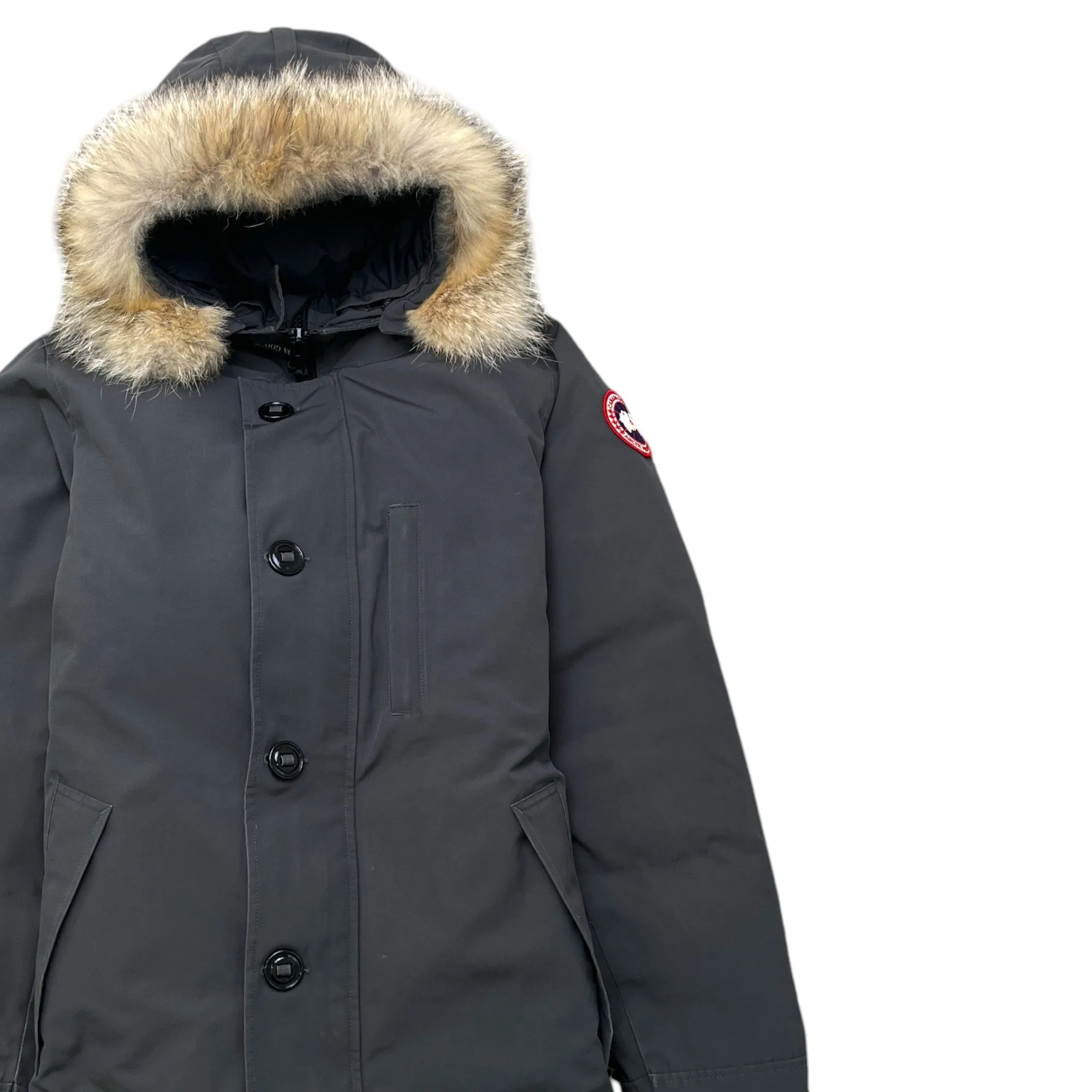 Men's Chateau Down Jacket Grey Size M