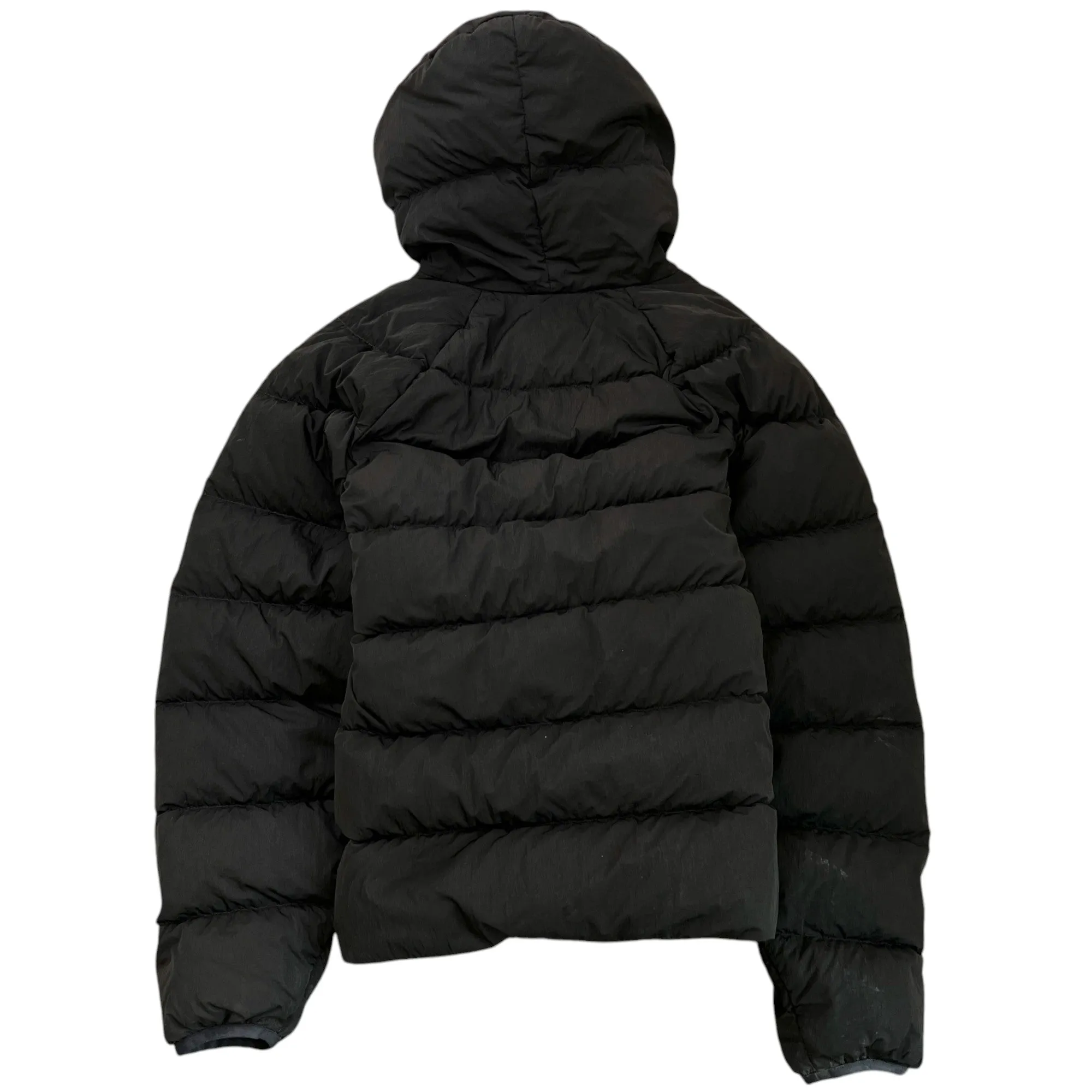 Men's Eco Chrome-R Goggle Down Jacket Black Size IT 50 / L