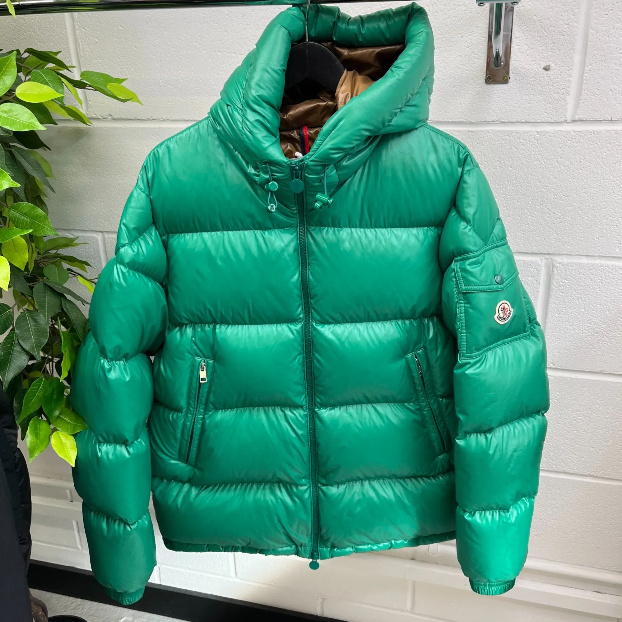 Men's Ecrins Down Jacket Green Size 5 / XXL