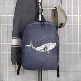 Minimalist Backpack Celestial Whale