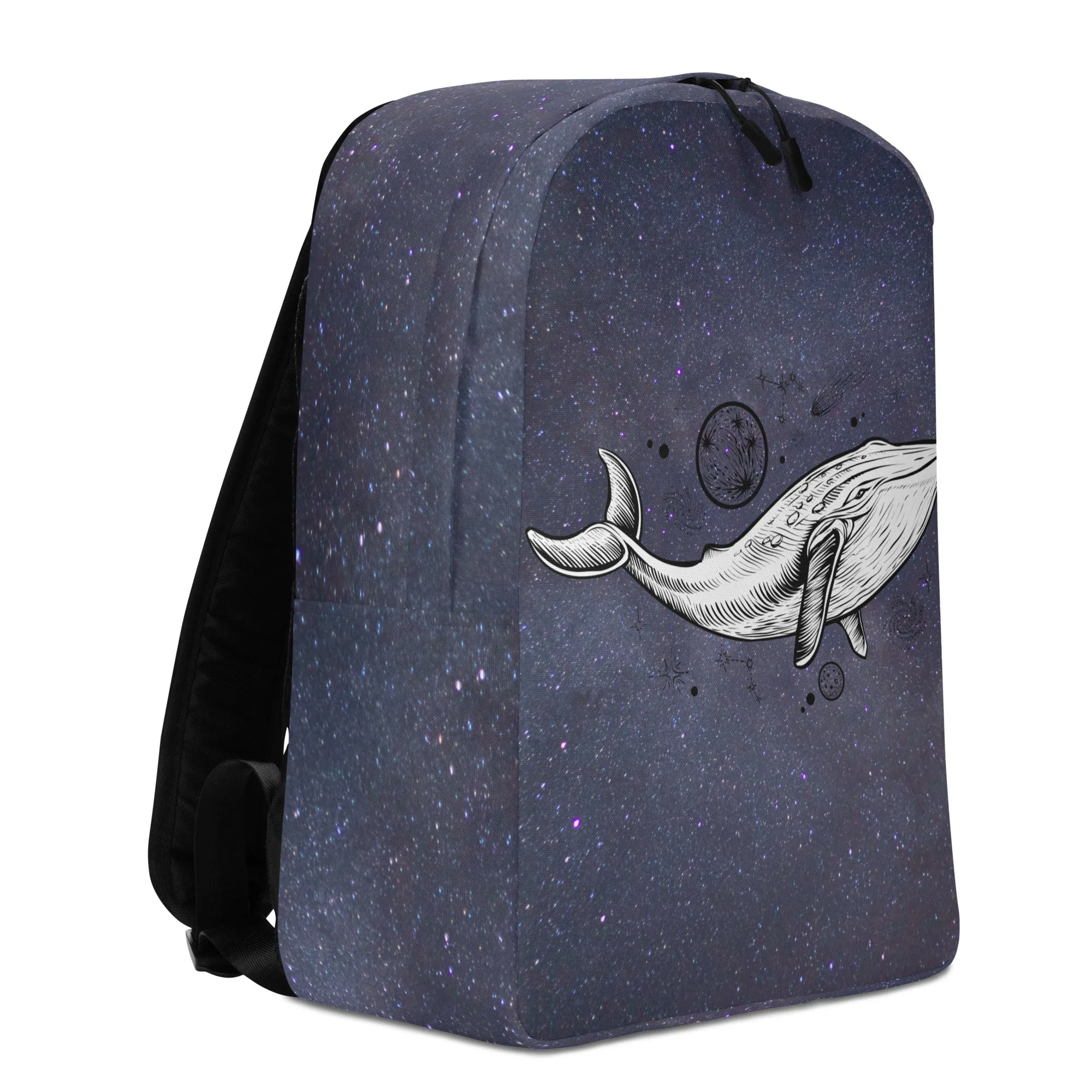 Minimalist Backpack Celestial Whale