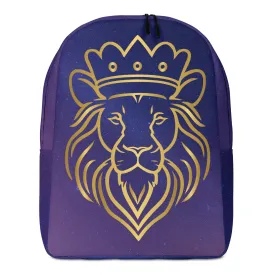 Minimalist Backpack King of the Jungle Lion